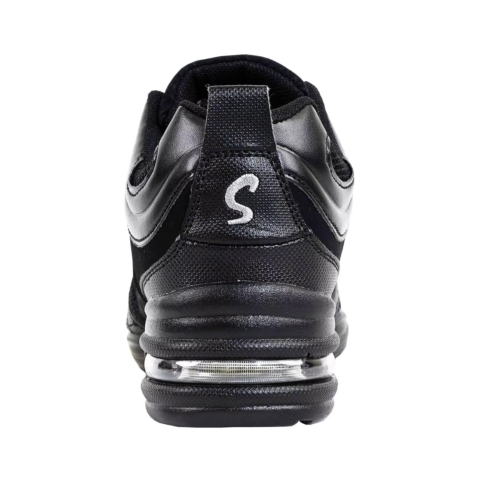 Negro Zapatillas Deportivas Baile Suela Dividida Moderno Sneakers de Danza