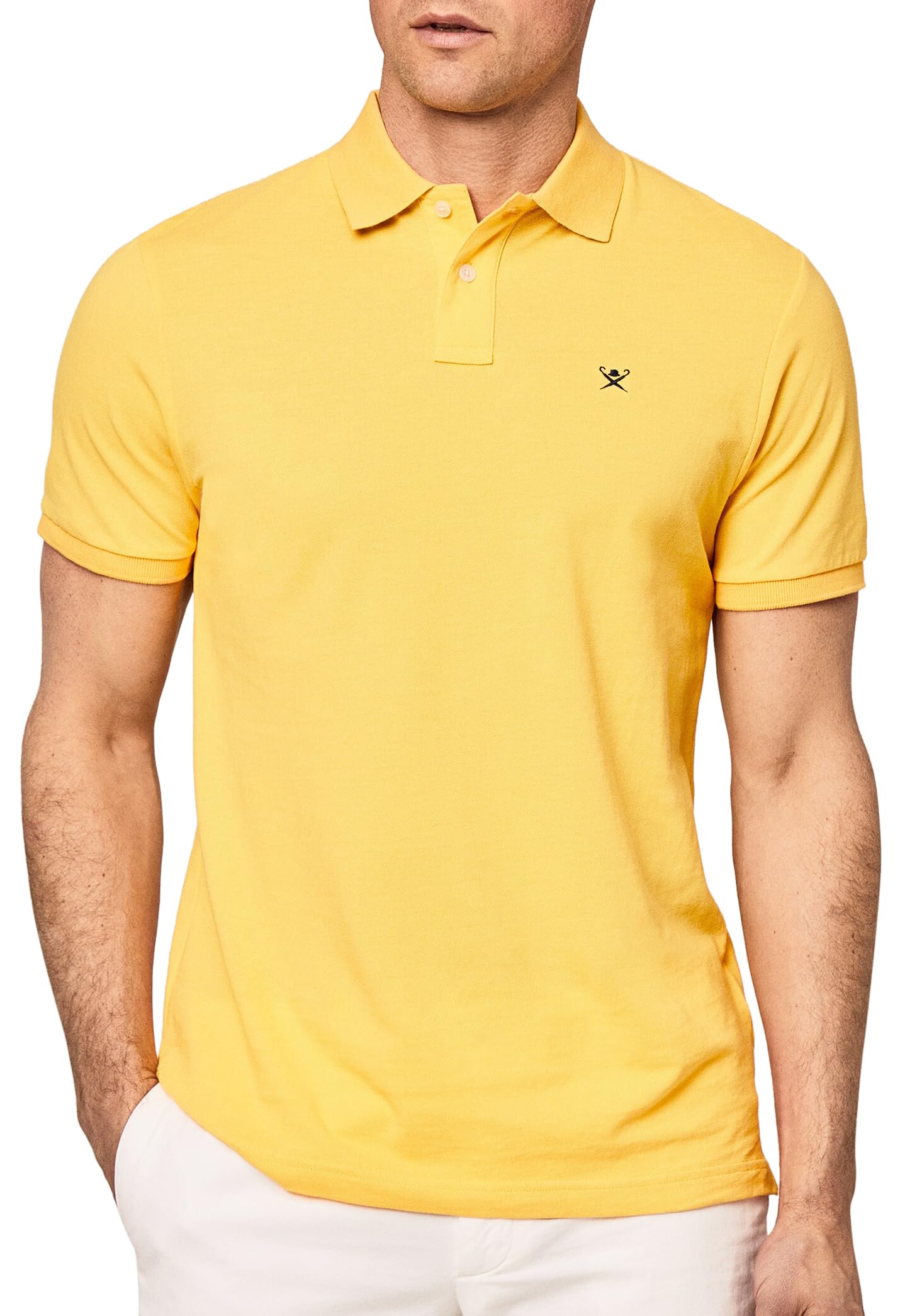 Hackett London Men's SLIM FIT LOGO Polo Shirt