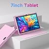 Patrocinado Patrocinado Estás viendo este anuncio según la relevancia del producto para tu búsqueda. Deja comentarios sobre el anuncio HOTTABLET Tablet 7 pulgadas Android 14.0 con funda protectora, 8GB (3+5GB ampliable) RAM + 32GB ROM, pantalla IPS, doble cámara, Bluetooth 5.0 WiFi Tab (Rosa) 3