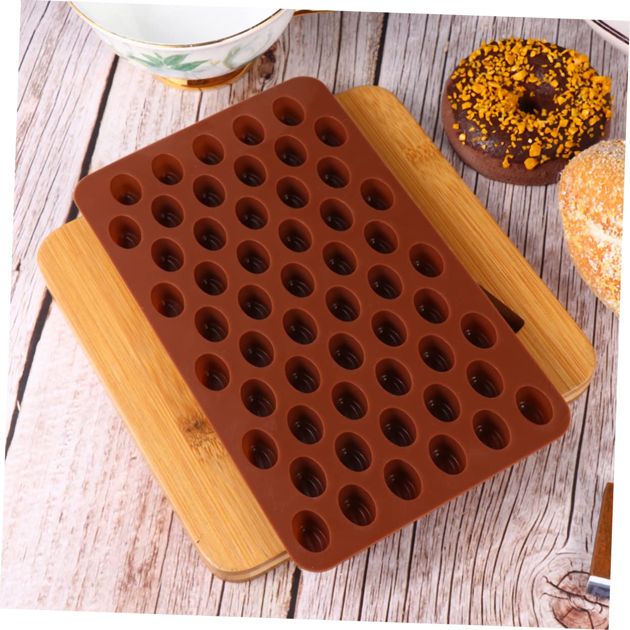 ABOOFAN 3 Set Di Per Cioccolato in Silicone Essenziali Per La Cottura Per Fondente Creativi Antiaderenti Per Forme 2 Pezzi * 3