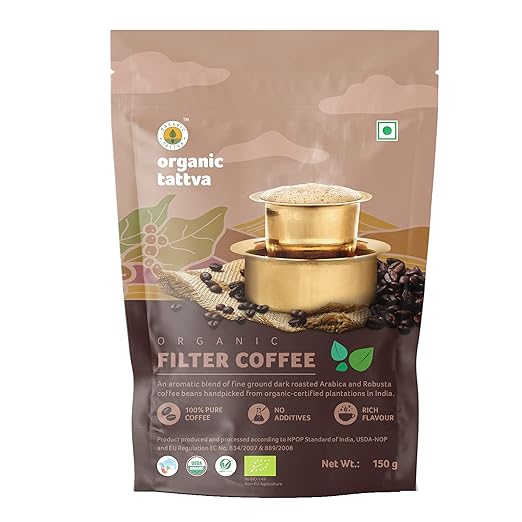 Filter Coffee', All Natural,No Artificial Additives Or Harmful Pesticides,(150G,Pouch)