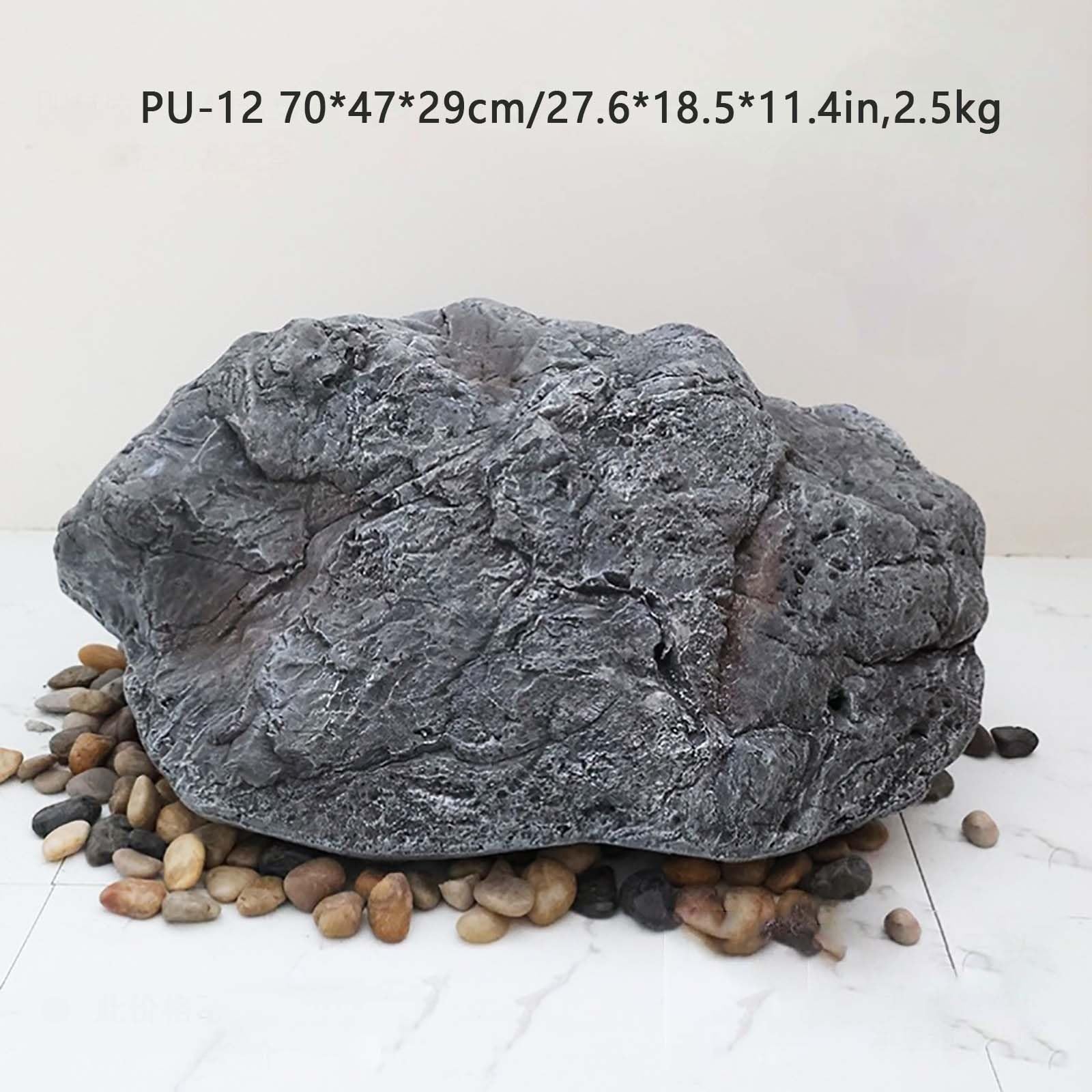 枯山水用　石アート　鑑賞用 Amazon.co.jp: ガラス繊維で作られた模擬石、人工石、枯山水、庭園装飾