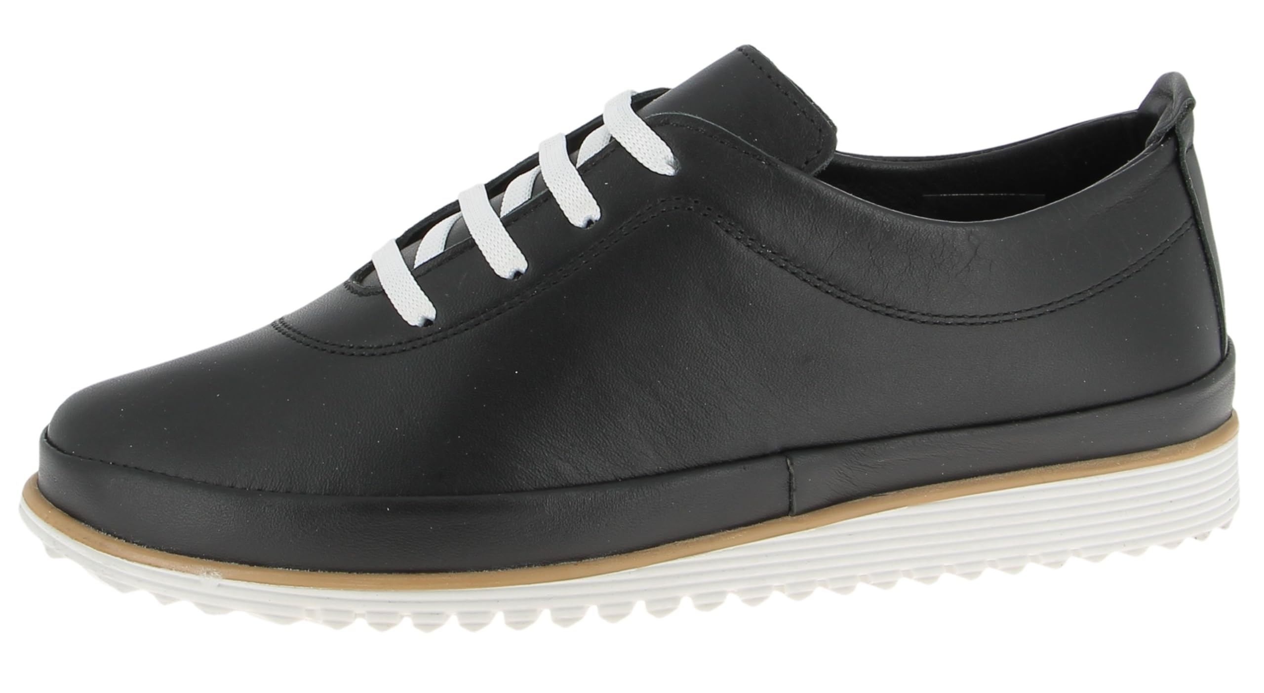 Andrea Conti Women's Low Top Trainers, Black, 8 UK
