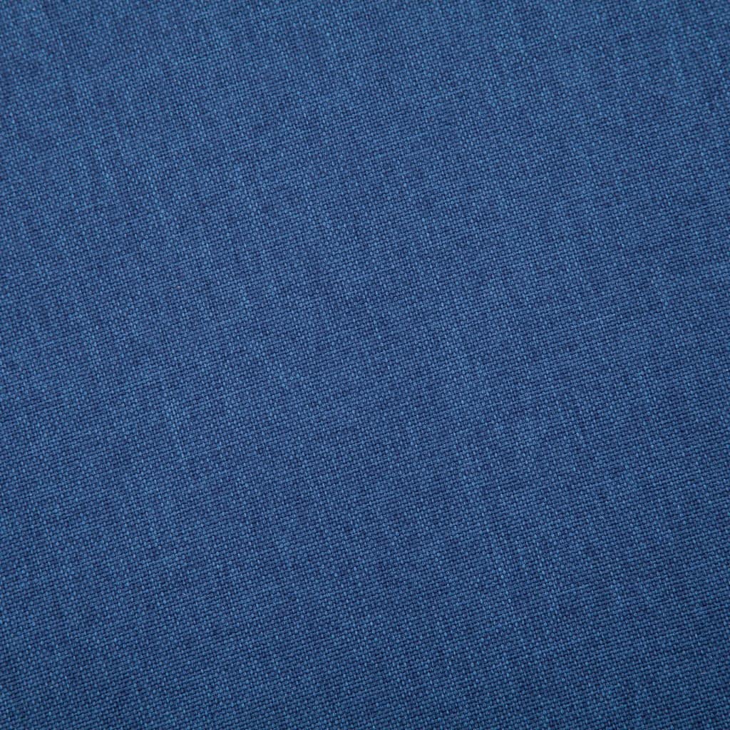 Generico Divano a 3 Posti in Tessuto Blu,Divani-281386
