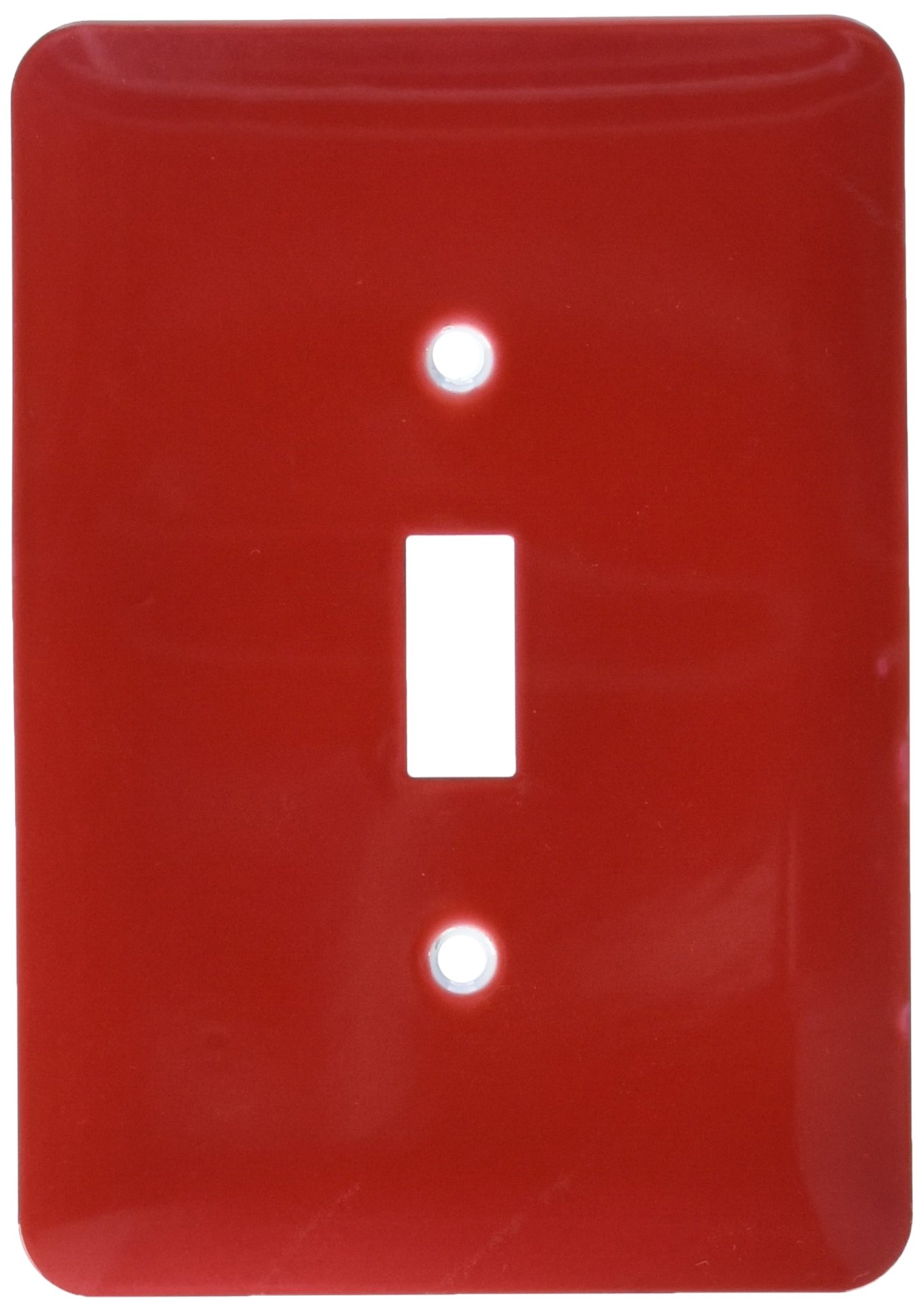 Interrupteur rouge tomate solide 3drose LSP 163529 plaque murale pour deco cuisine et salon