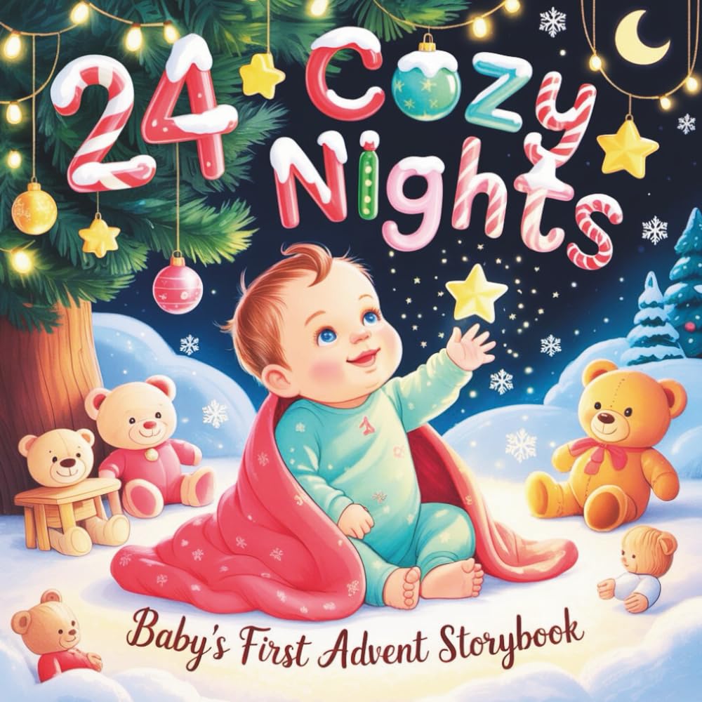 24 Cozy Nights Baby’s First Advent Storybook: Heartwarming Holiday Stories for Babies to Enjoy Every Night