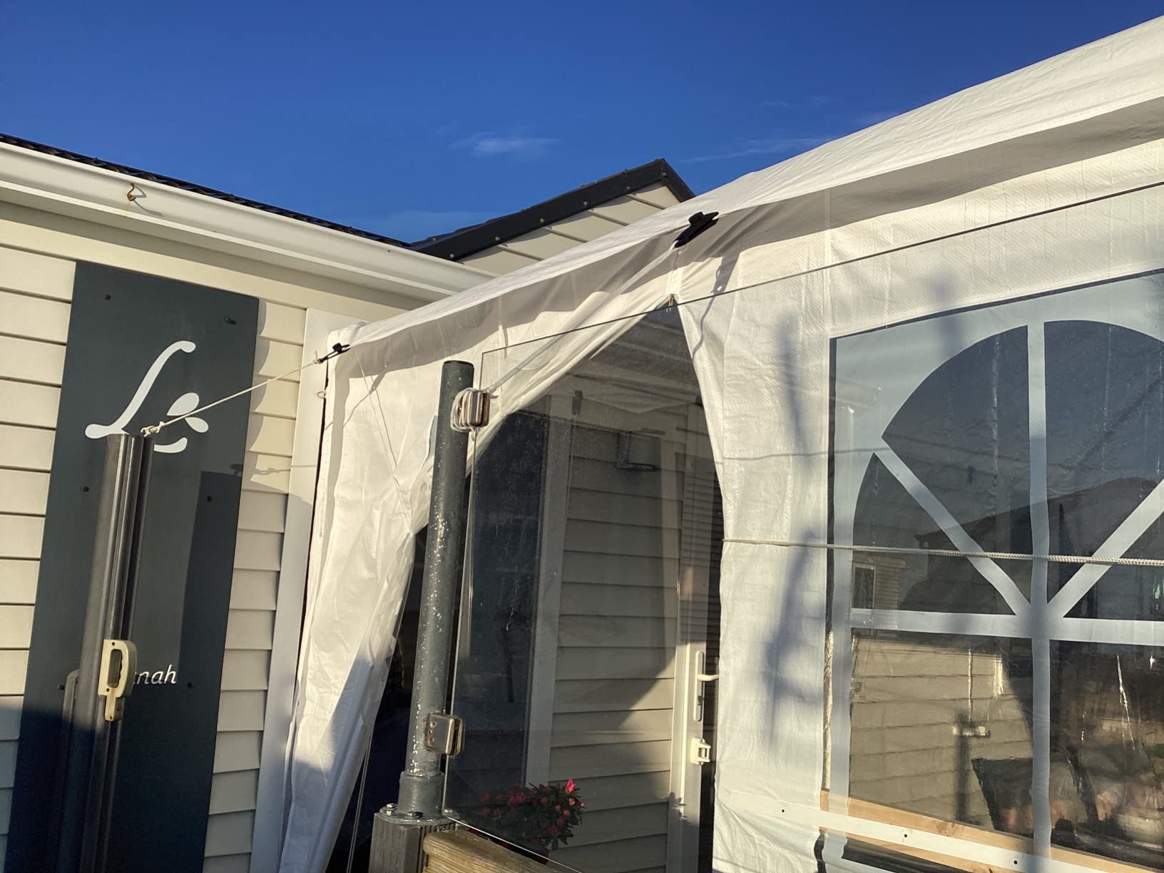 GQC 6Pcs Pince à Pince Pour Bâche, Ensemble De Pinces à Bâche