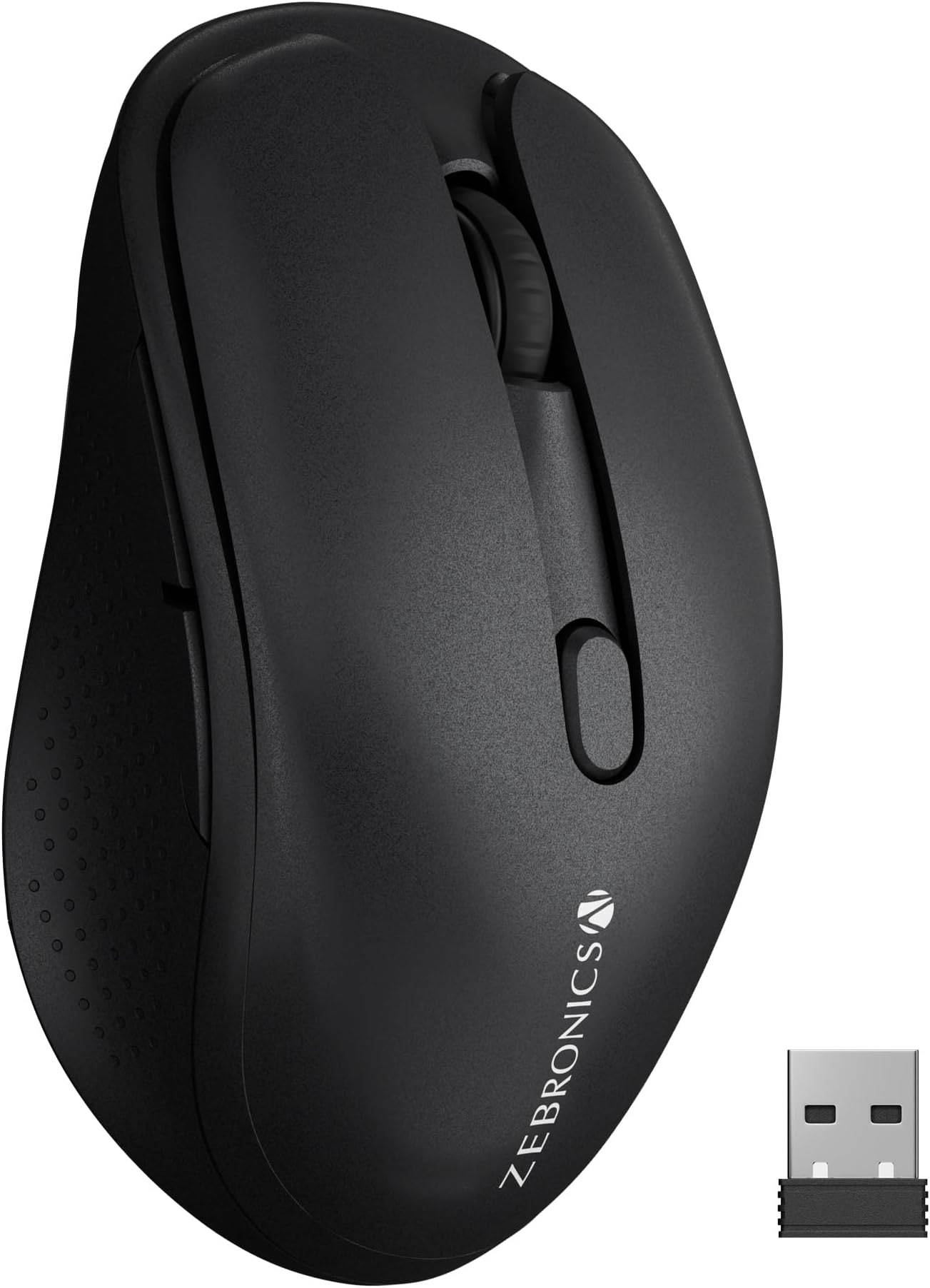 Amazon.in: Buy ZEBRONICS Charm Rechargeable Wireless Mouse, Dual Mode ...