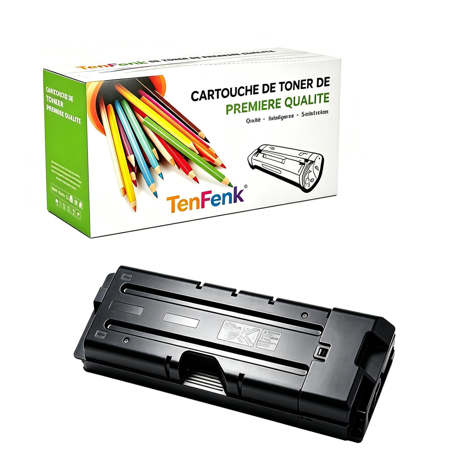 Compatible Reemplazo Cartucho De Tóner Para Kyocera TK6707 TK-6707 Para Uso Con Kyocera TASKalfa 6500I 6501I 8000I 8001I Impresora,(Negro- 52000 Páginas),1 pack