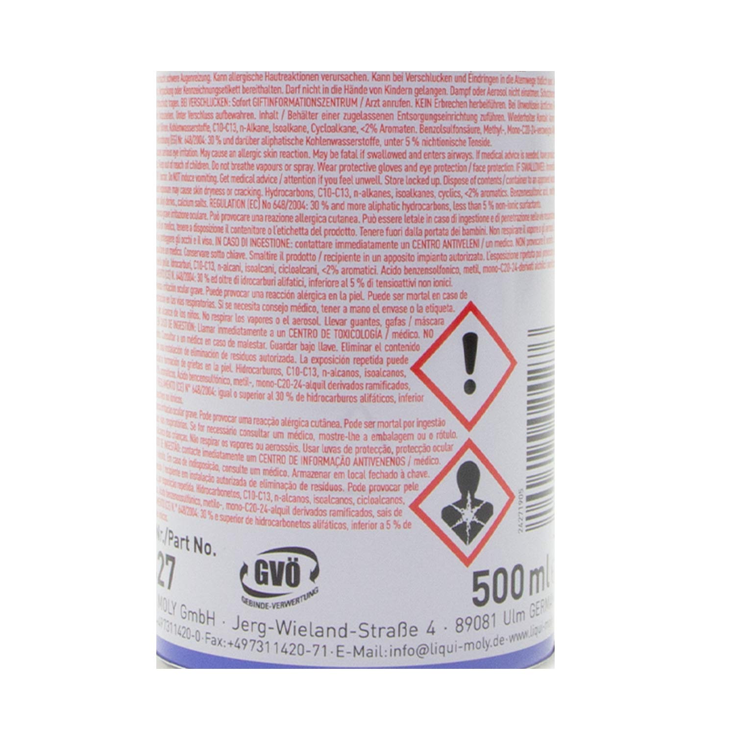 Motor Spülung Motorspülung Motorreiniger Reiniger Pro-Line LIQUI MOLY 2427 5x 500 ml