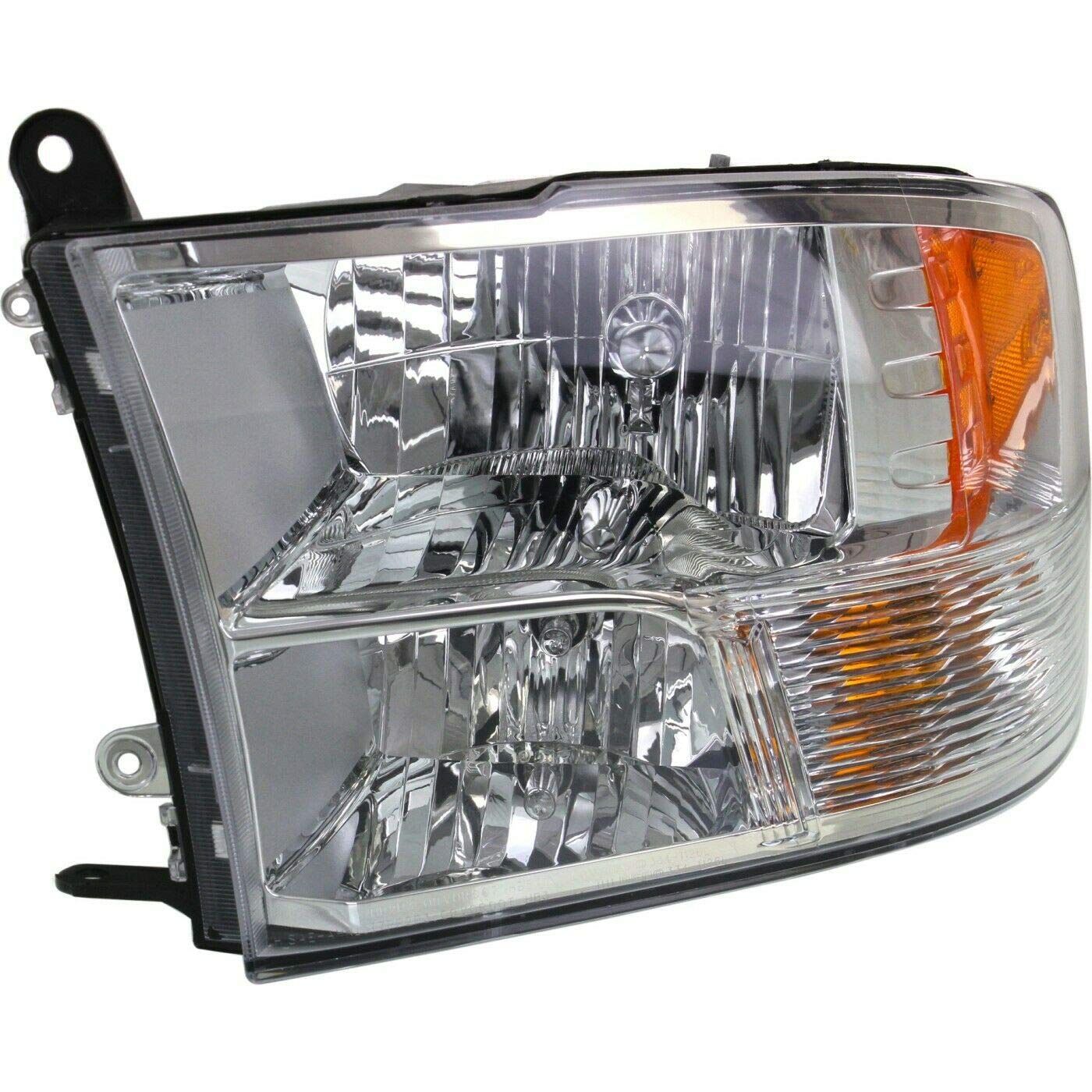 Amazon.com: TWZZ Headlight Compatible with Left Chrome Housing