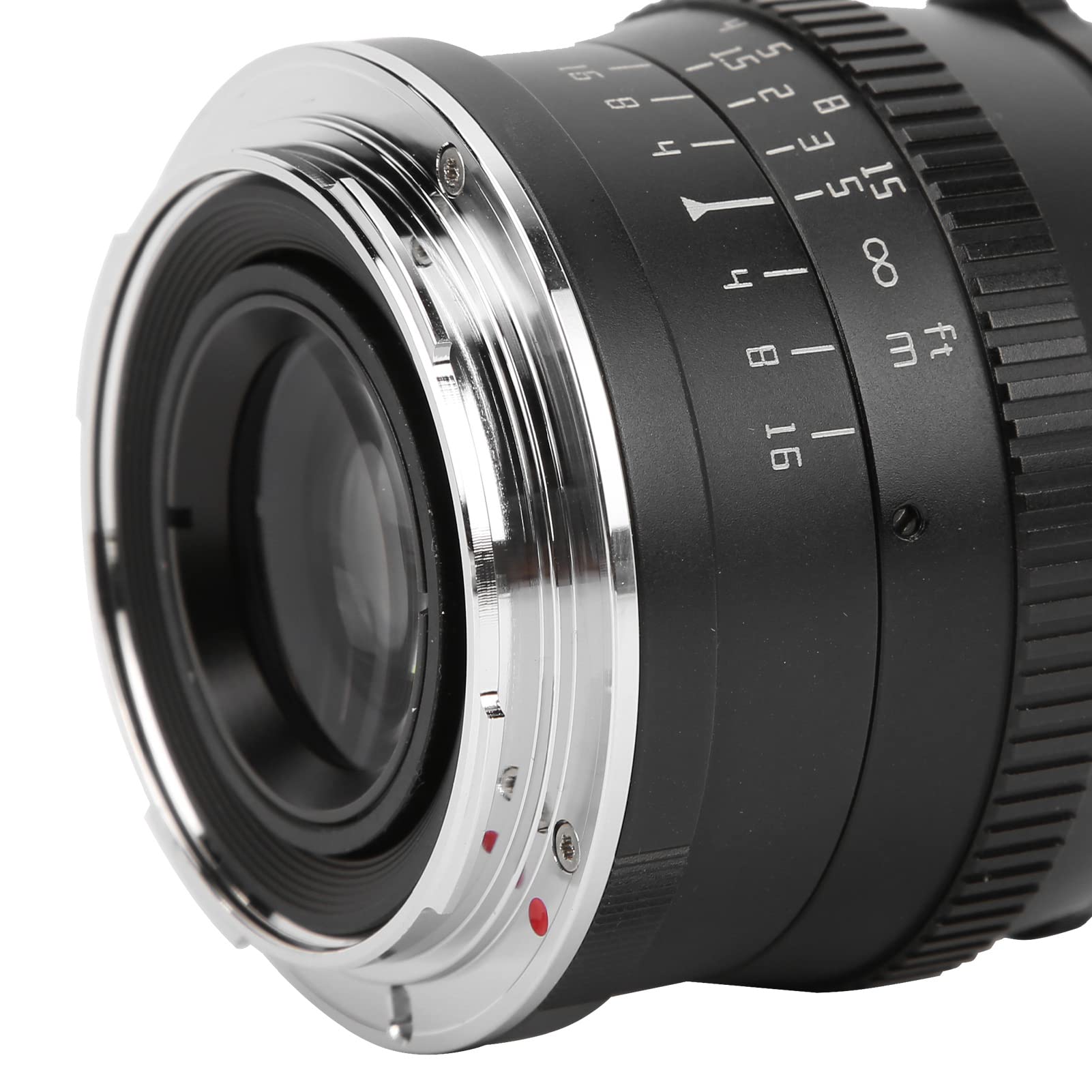 KIMISS 50mm F1 2 L Mocowanie Ręczne Ustawianie Ostrości Obiektyw o Dużej Przysłonie do Aparatu SL SL2 SL2S Czarne Szkło Optyczne ze Stopu 485g