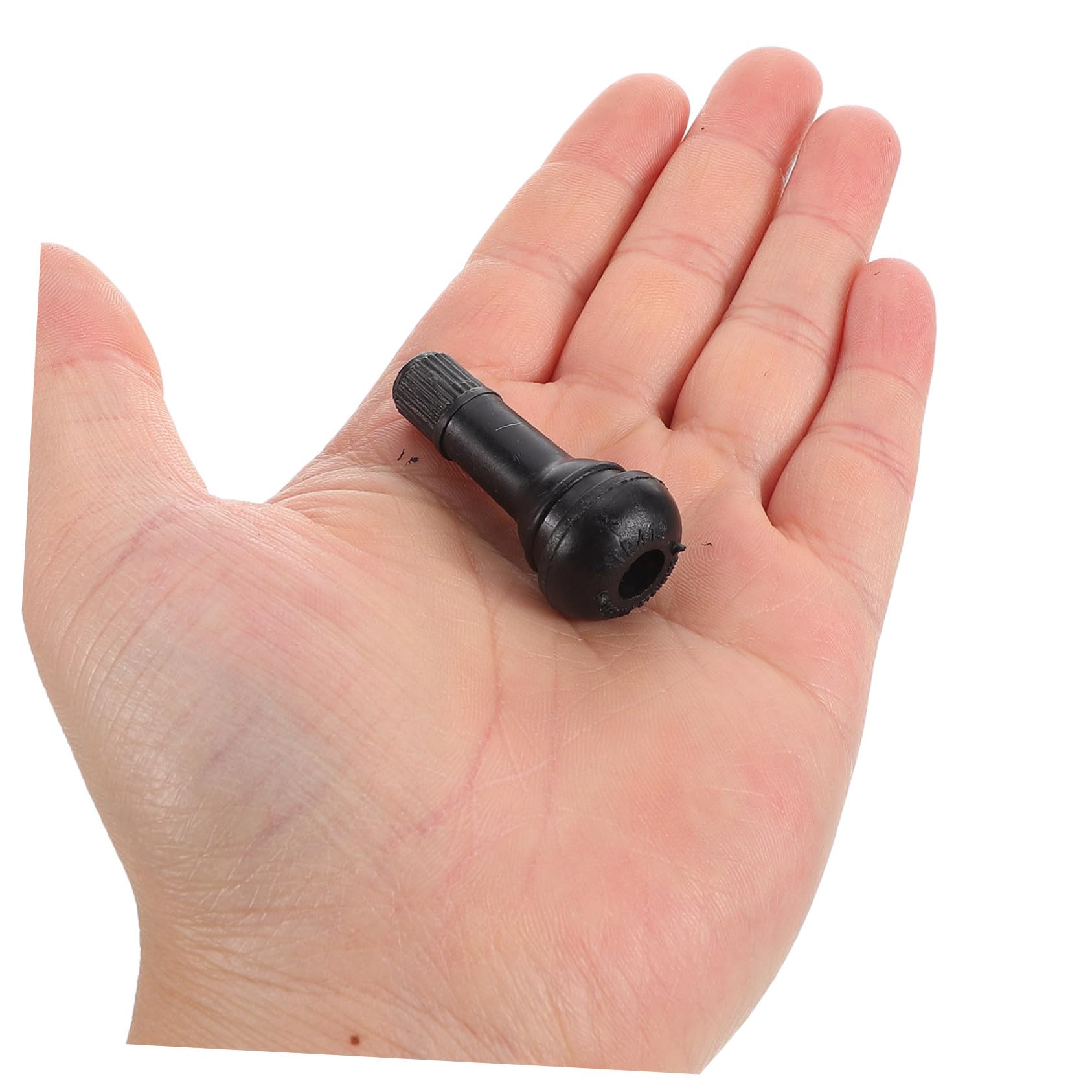100 Stück Gummi Reifenventil Autoventile Passend für Verschiedene Fahrzeuge Hochdichtende Hitzebeständige Gummiventile mit Einfacher Montage und Langlebiger Konstruktion