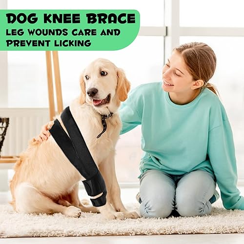 Miniatura 2 de Rodillera para perro, soporte de pierna de perro para soporte de ACL con lesión de ligamento cruzado, luxación de la rodilla, dolor articular
