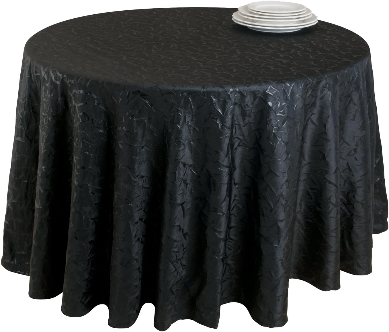 SARO LIFESTYLE 8215 The Plaza Round Tablecloth Liners, 90