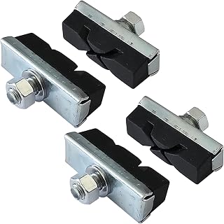 cyclingcolors 4X Pastillas de Freno Zapatas Goma Tipo X 40mm de Bicicleta Carretera Montaña Clásica