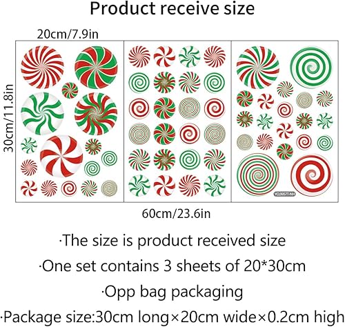 Miniatura 6 de 60 calcomanías de pared que brillan en la oscuridad, calcomanías de pared de caramelos, calcomanías de pared azules luminosas extraíbles de menta