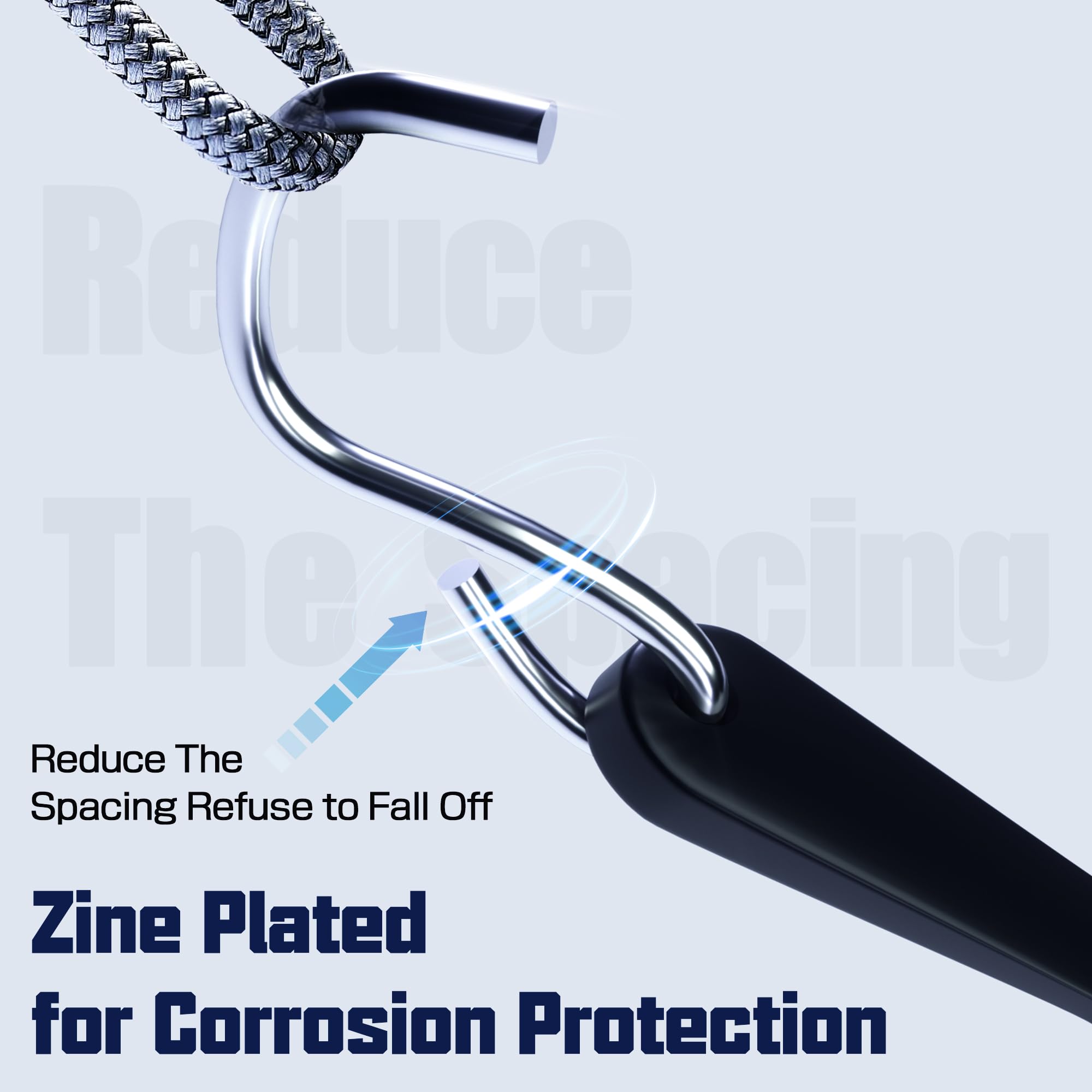 KJE Confezione da 20 corde elastiche in gomma con ganci a S (38,1 cm, 53,3 cm, 78,7 cm), in gomma EPDM di qualità, resistenti, ideali per legare esterni, fissare teloni, tele, carichi in climi freddi