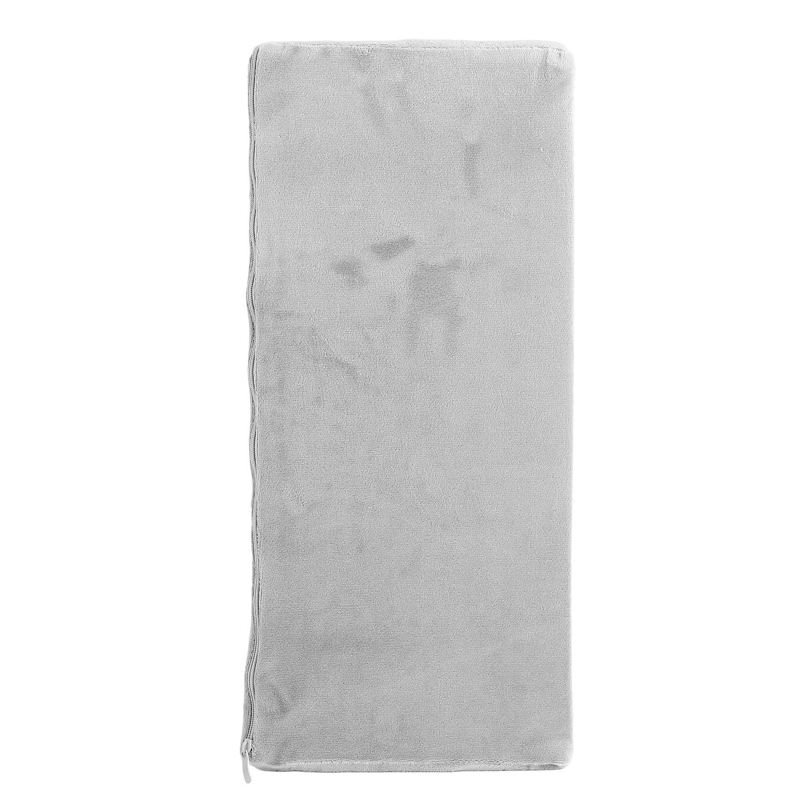 Cuscino a Mezzaluna Memory Foam Supporto Ergonomico Cuscino Semicircolare a Mezzo Cilindro per il Comfort del Collo e della Gamba Posteriore con Design Multifunzionale