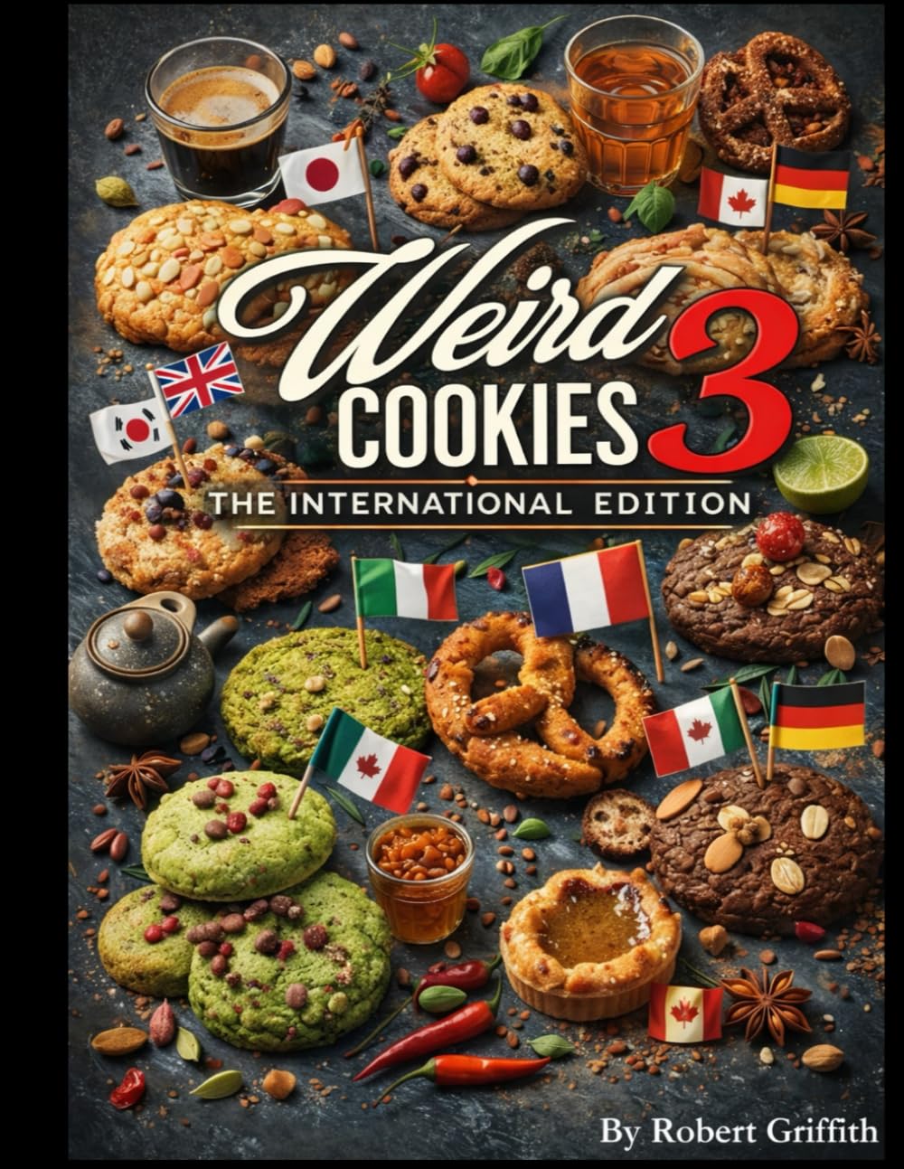 Weird Cookies 3: International Edition: 100 Strange, Delicious Cookies Inspired by Global Flavors (Weird Cookies: Strange and Unusual Cookies for the Adventurous Baker)