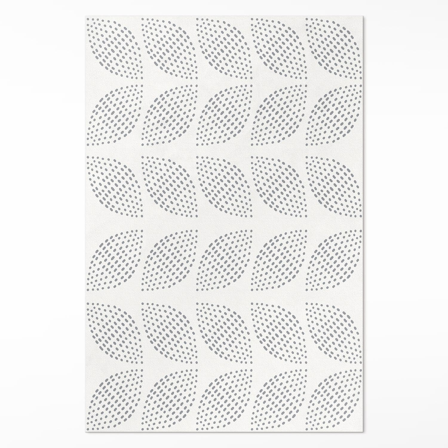 Tapis en vinyle rectangle 150x225 cm Floorart Design - Feuilles Sombres