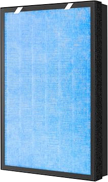 HSP002 True HEPA Filter Replacements for HSP002 Air Purifier Filters,3 in 1 H13 True HEPA Filter with Activated Carbon Pre-Filter