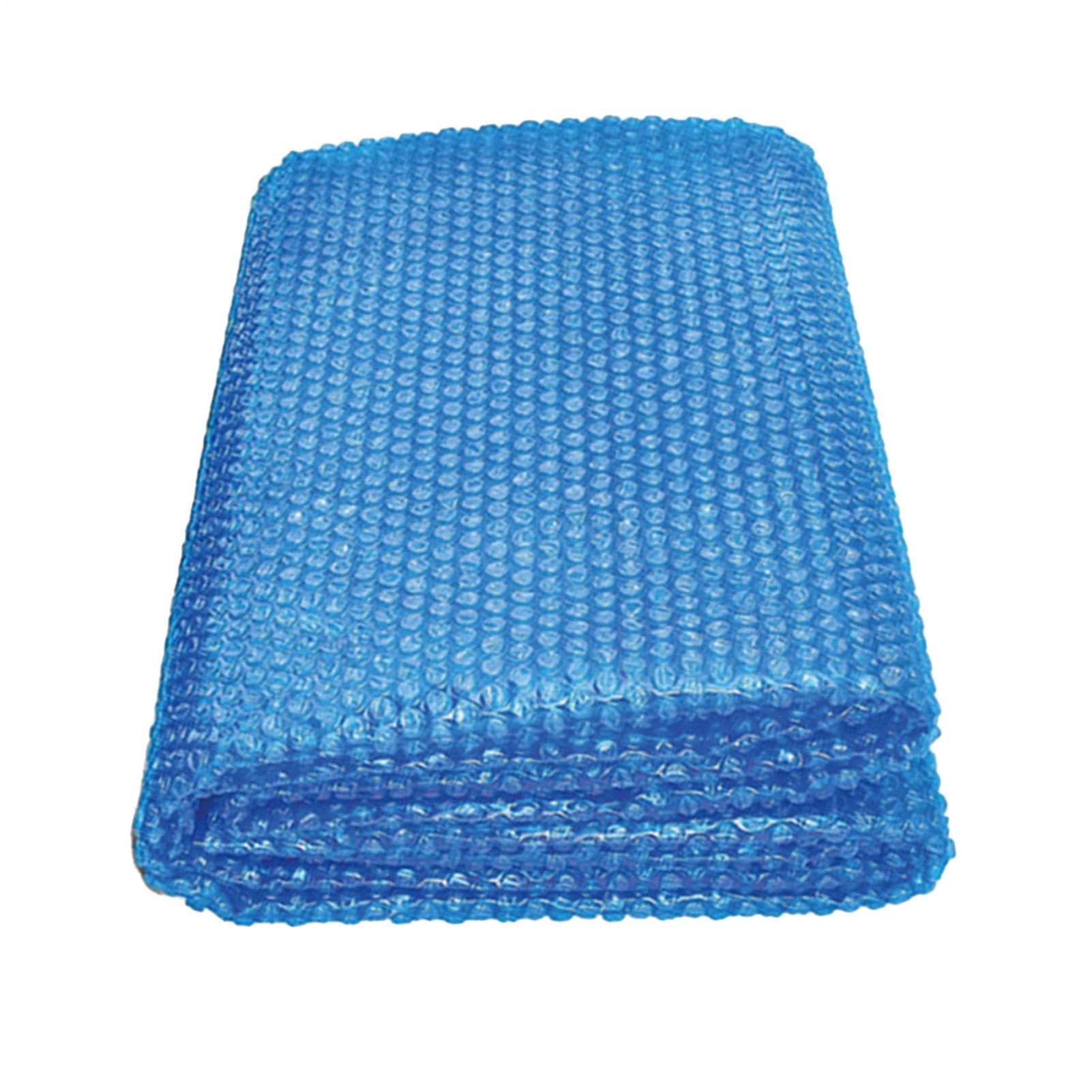 Couverture À Bulles De Piscine Film Isolant Rectangulaire Robuste | Film à Bulles Thermique pour la baignade dans les lacs rivières plages et étangs en fête jeux bar et ponton
