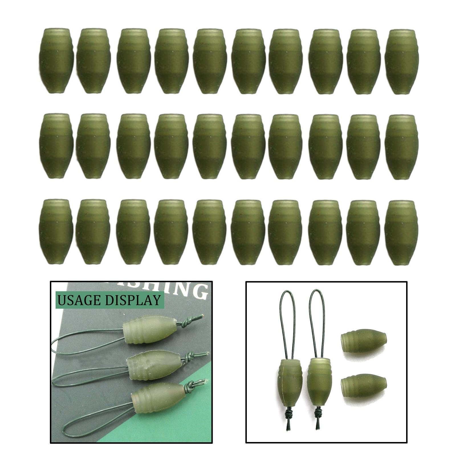 RNXRZANK 2X 30 Pack of Dacron for Fishing Rigs and Hollow