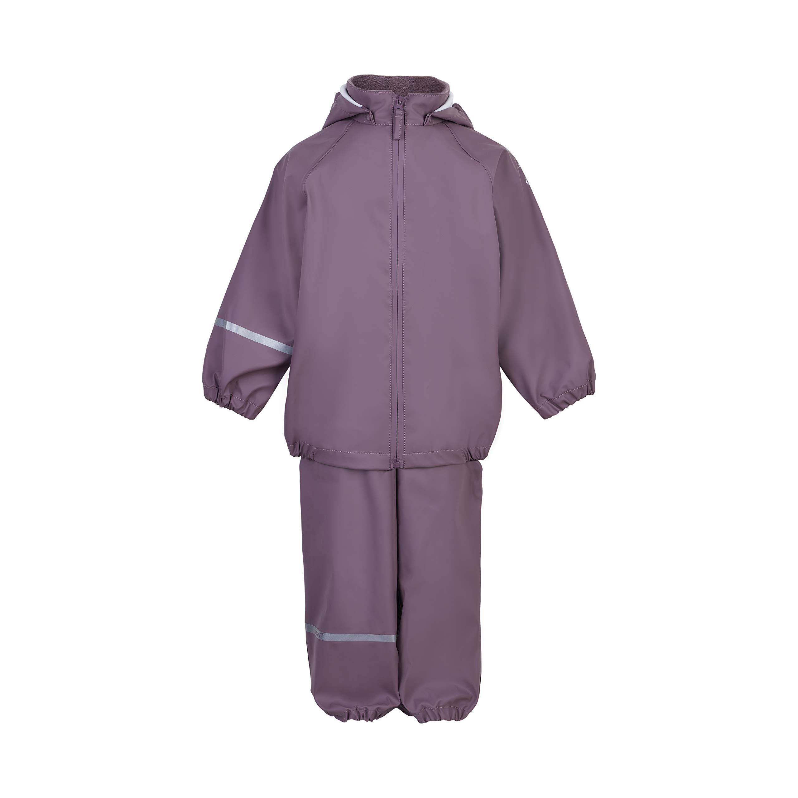 CeLaVi Unisex Basic Recycle Pu Rainwear Set, Moon scape, 100