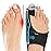 Caretras 2-Pack Bunion Corrector for Women & Men, Orthopedic Bunion Splint for Hallux Valgus Pain Relief, Big Toe Separator, Adjustable Day/Night Support, Comfortable Hammer Toe Straightener