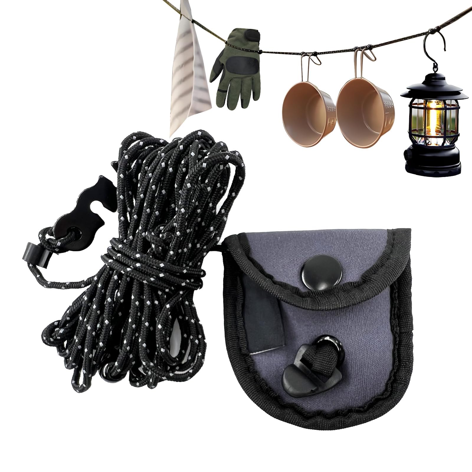 Corde à Linge Camping sans Pinces 3m réfléchissante – Corde à Linge Voyage Ultra légère avec Perles élastiques – idéale pour Tente, randonnée, Van, séchage Rapide en extérieur Corde à Linge Camping sans Pinces 3m réfléchissante – Corde à Linge Voyage Ultra légère avec Perles élastiques – idéale pour Tente, randonnée, Van, séchage Rapide en extérieur