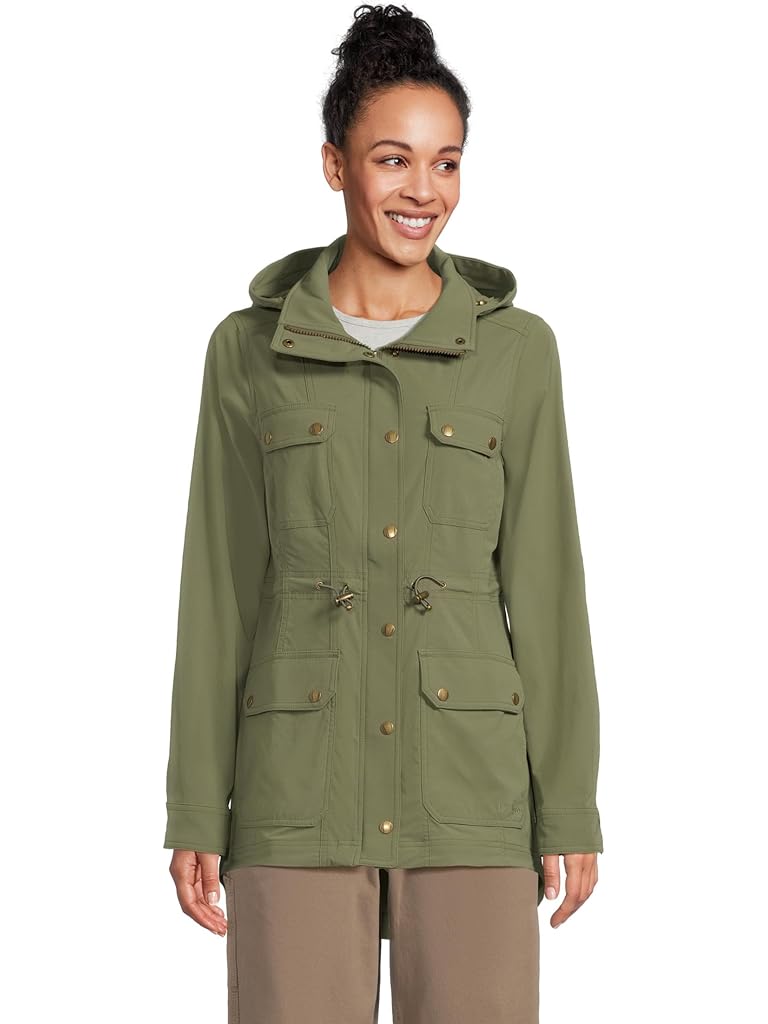 Olive L.L.Bean Boundless Softshell Jacket