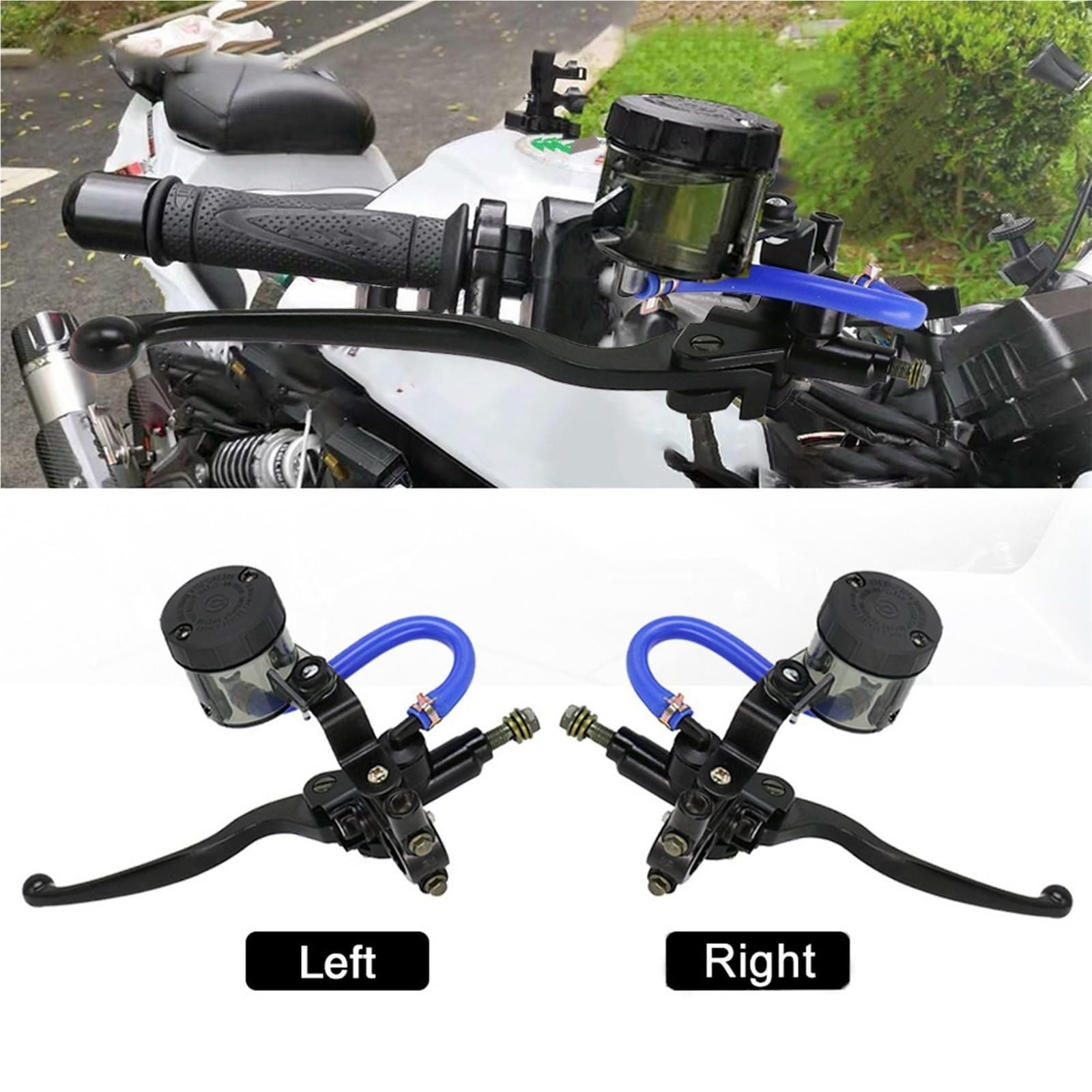 Motocykl sprzęgło hydrauliczne Pompa hamulca tarczowego do motocykla hydraulicznego pasująca do LC150 MX King150 Y15Z Rexciter150 LC135