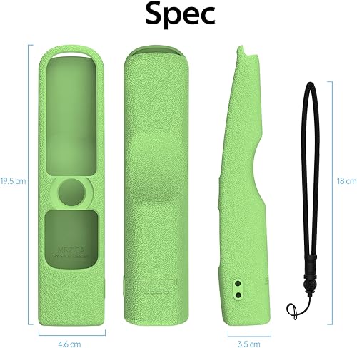 Miniatura 6 de Funda de silicona para LG MR22GN con control remoto compatible con LG MR21GAMR23GN MR22GA OLED Smart TV Magic Remote, a prueba de golpes, para LG