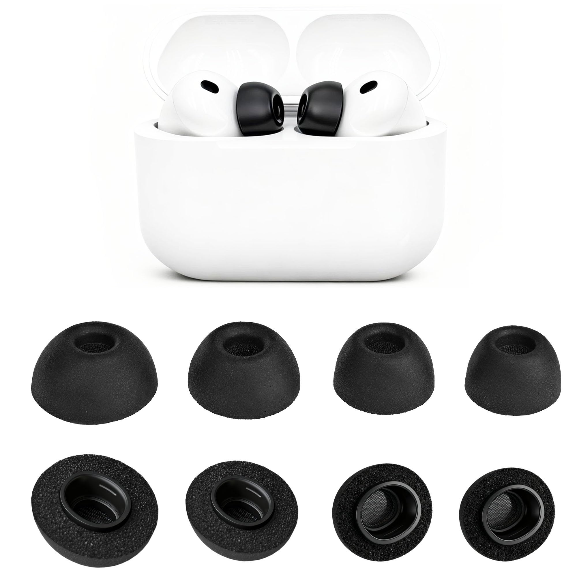 Amazon | VSuRing Airpods Pro 3 用 イヤーピース 低反発 ウレタン製 4