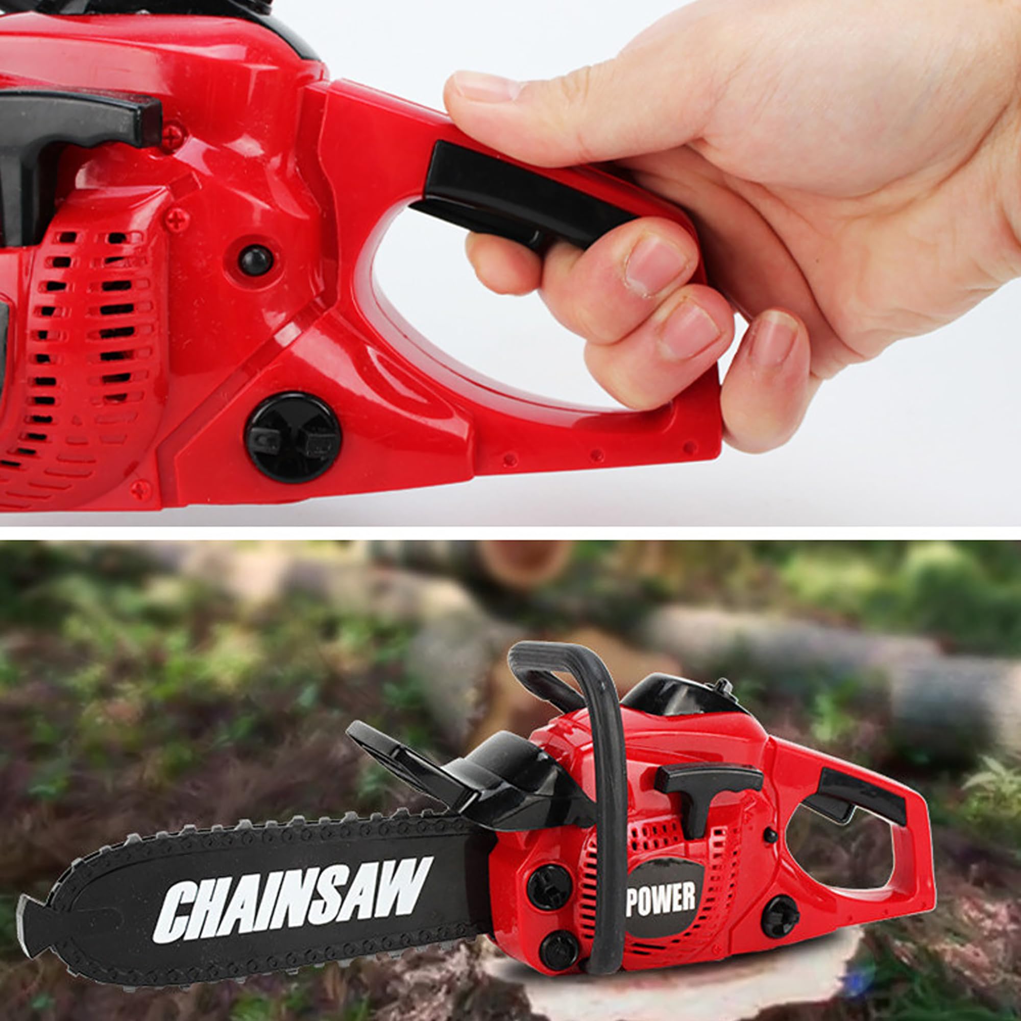 STIHL Motosierra funciona con pilas con juguete de sonido para niños STIHL Motosierra funciona con pilas con juguete de sonido para niños