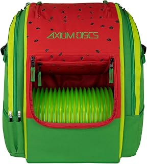 Axiom Discs Voyager Lite Disc Golf Backpack Bag - Lightweight 18+ Disc Capacity, Durable 900D Polyester, Padded Comfort, Multiple Pockets