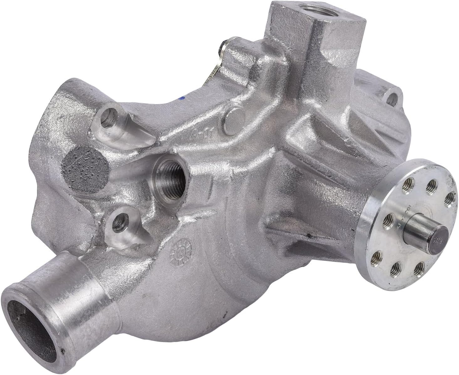 JEGS 51060 Premium Aluminum Water Pump 1955-1972 Small Block Chevy (Short Water