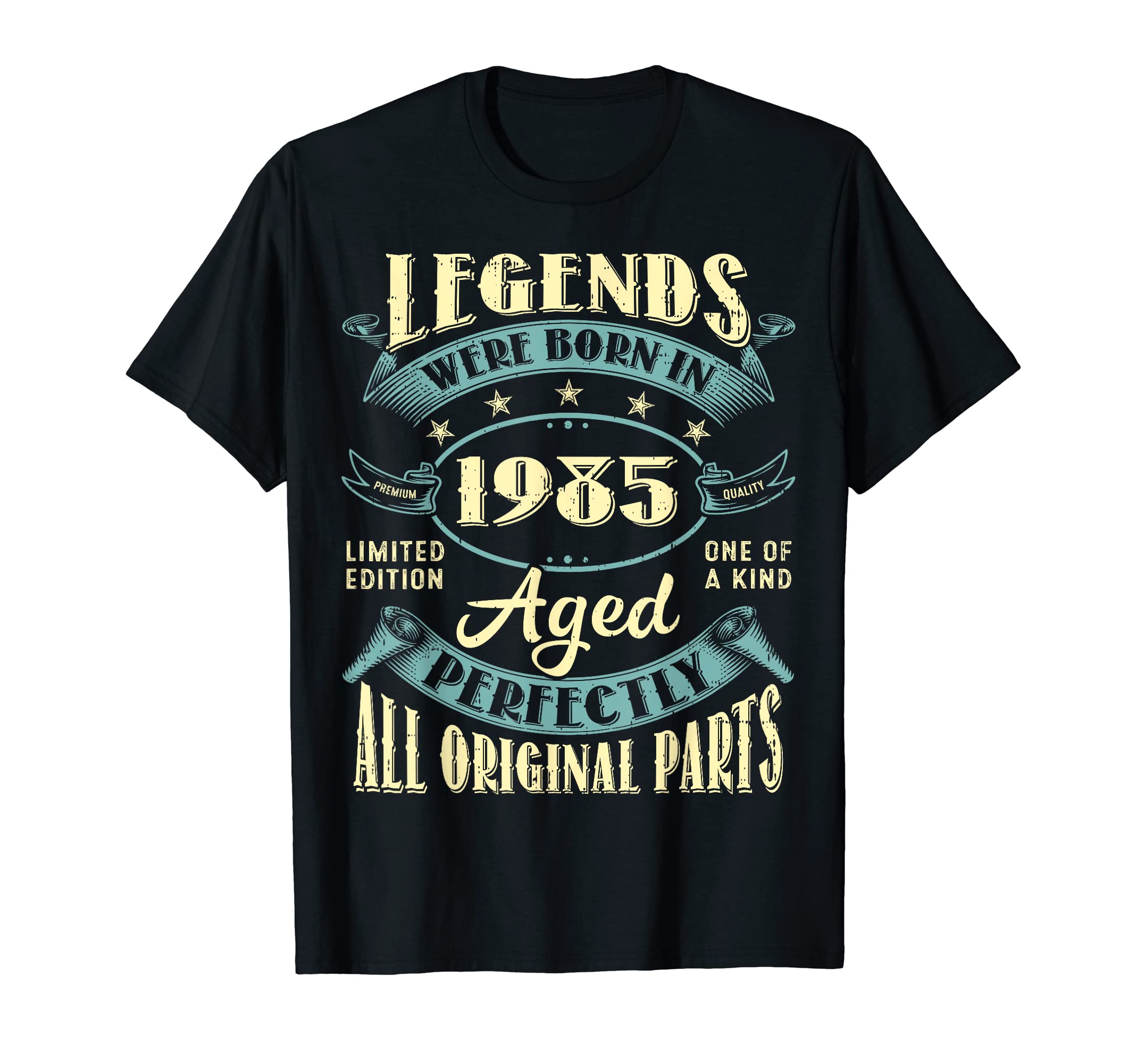 Birthday Gift Co.38th Birthday Gifts Vintage Legends Born In 1985 38 Year Old T-Shirt