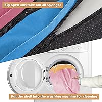 Vista 509 de Comfort Expression - Cama ortopédica para perros extragrandes, 53 x 42 pulgadas, cama impermeable y de apoyo de espuma con cojines removibles