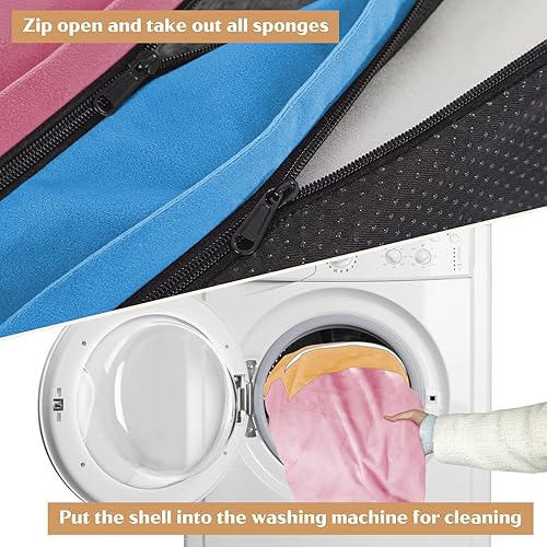 Miniatura 509 de Comfort Expression - Cama ortopédica para perros extragrandes, 53 x 42 pulgadas, cama impermeable y de apoyo de espuma con cojines removibles, con