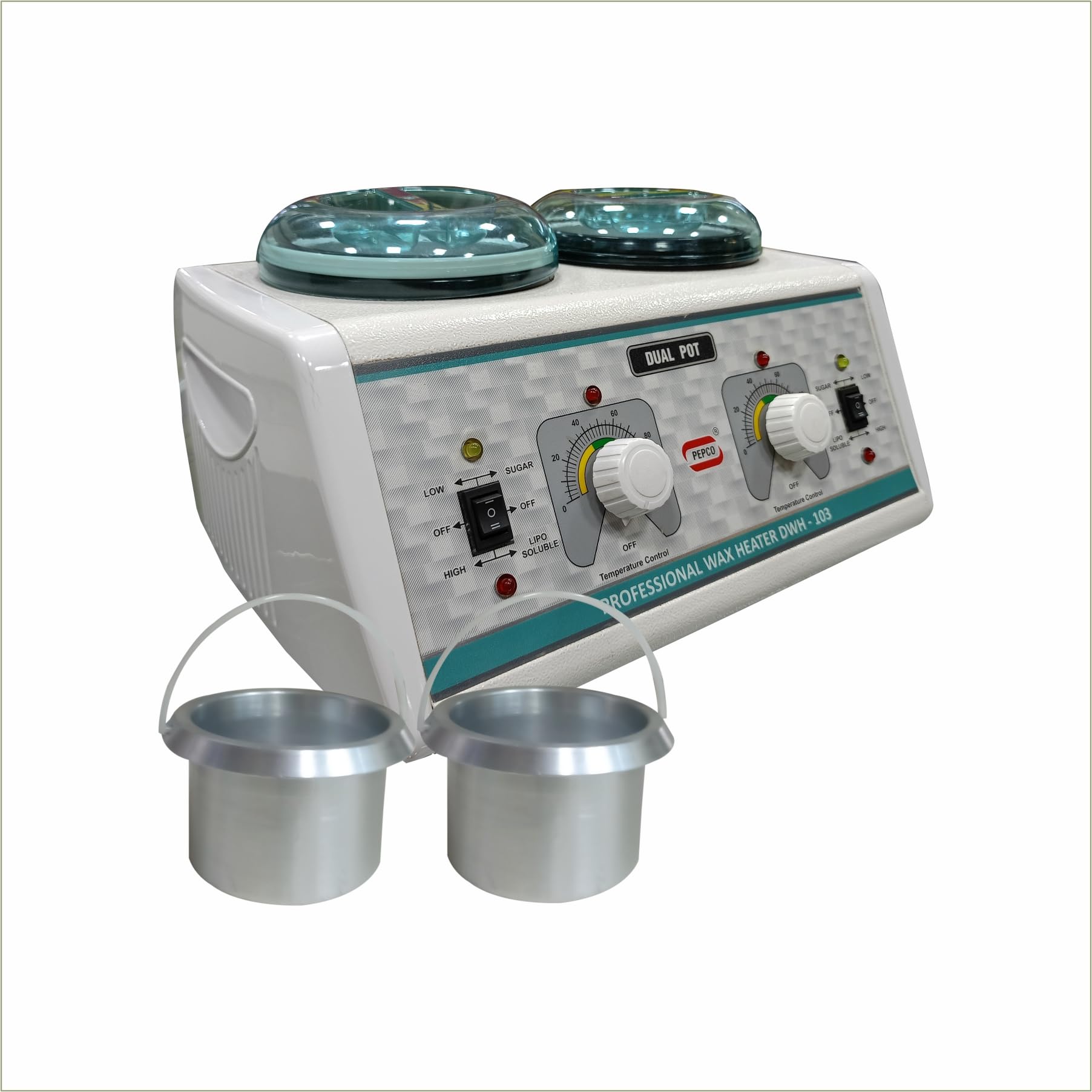 Professional Dual Pot Wax Heater Machine for Liposoluble & Sugar Wax | Adjustable Temperature Control | Salon & Spa Wax Warmer for Hair Removal | Dual Chamber Wax Heating System-image-22