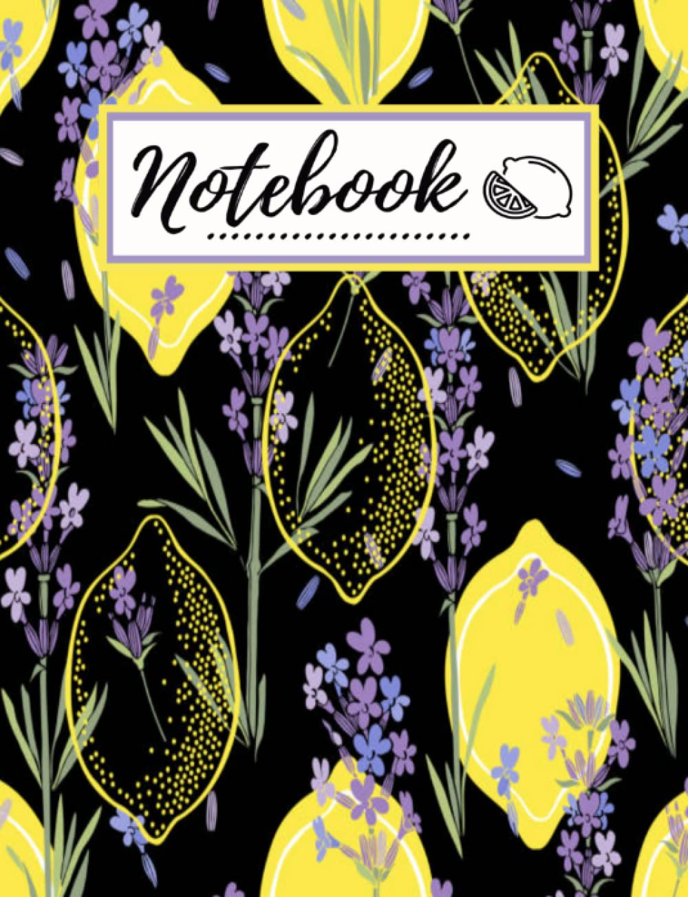 Lilac Lemons Notebook; Journal; Diary