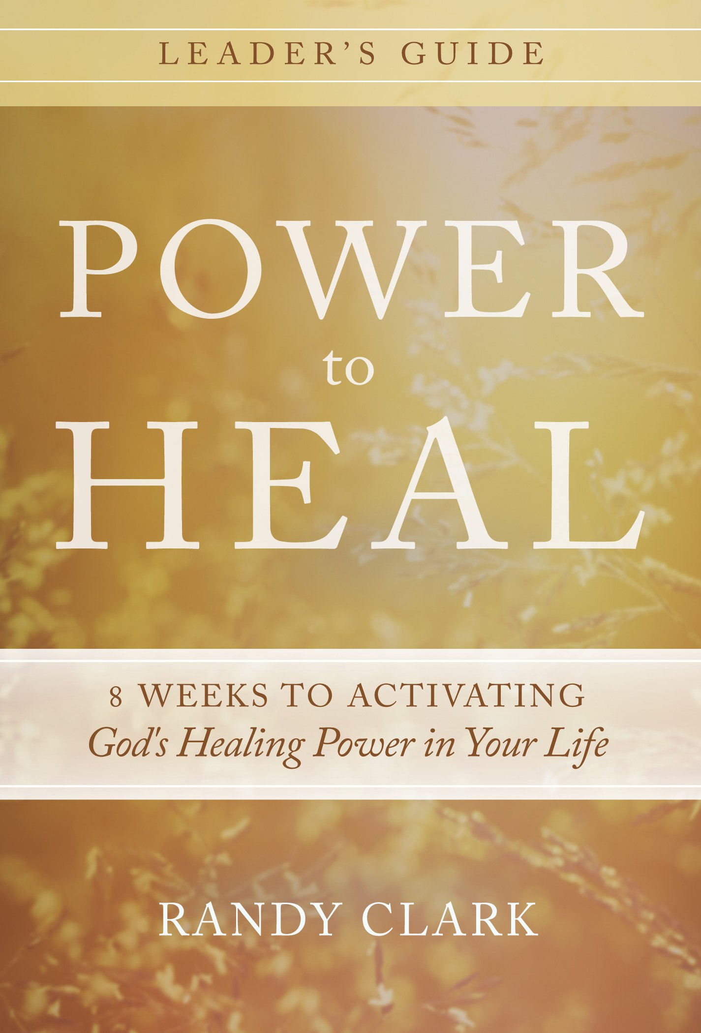 Power to Heal Leader's Guide: 8 Keys to Activating God's Healing Power in Your Life: 8 Weeks to Activating God’s Healing Power in Your Life