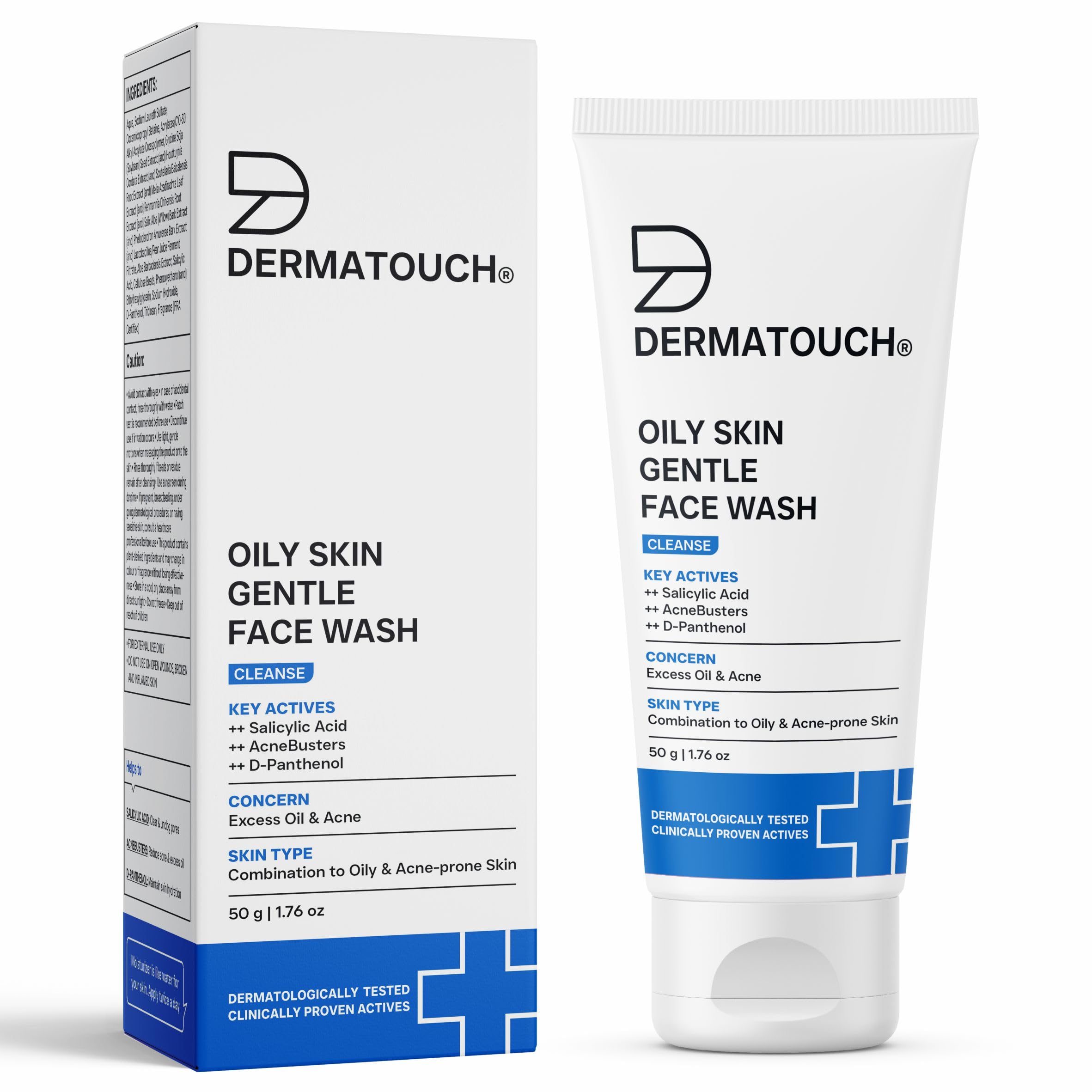 DERMATOUCH Oily Skin Face Wash 50g - Image 1