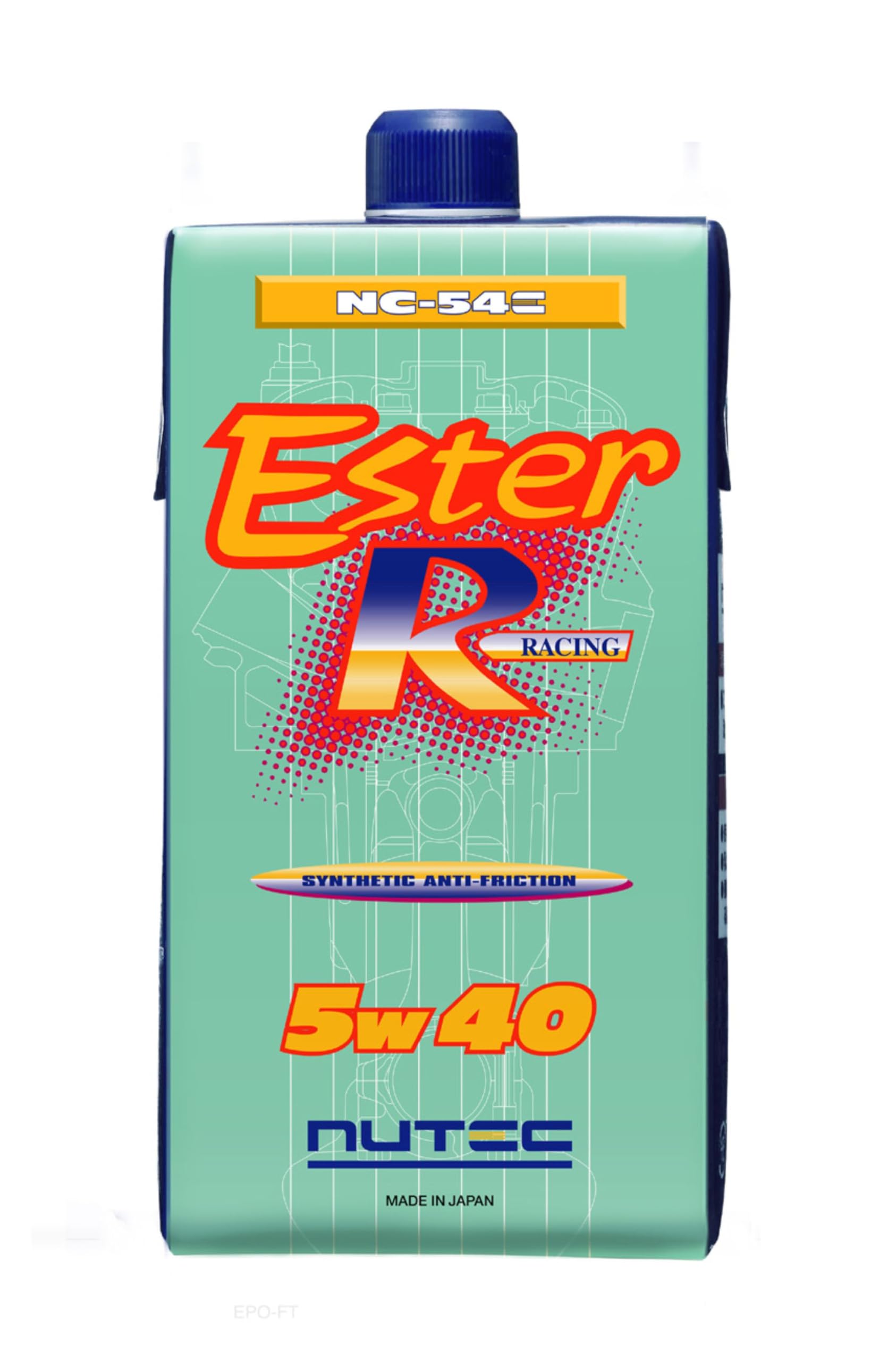 Amazon | ニューテック(NUTEC) エンジンオイル NC-54E 5W-40 100％化学