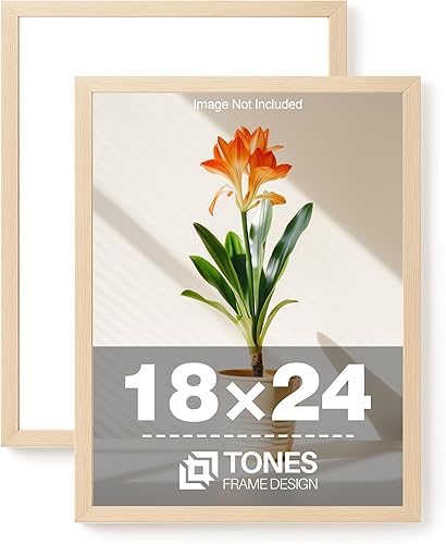 Vista 25 de Marco de Fotos de 5x7 Enmarcado para 4x6 Acabado de Chapa de Madera Natural Marco de Fotos de Madera de 5 x 7 con Plexiglás Marco de Fotos de 5 por