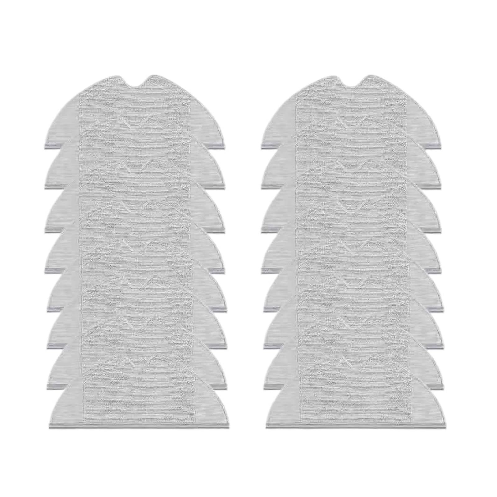 Washable Mop Cloth，Compatible for Xiaomi，Compatible for MIJIA，1C 2C 1T STYTJ01ZHM STYTJ02ZHM Robot Vacuum F9 D9 Wipes Rags Parts(16PCS)