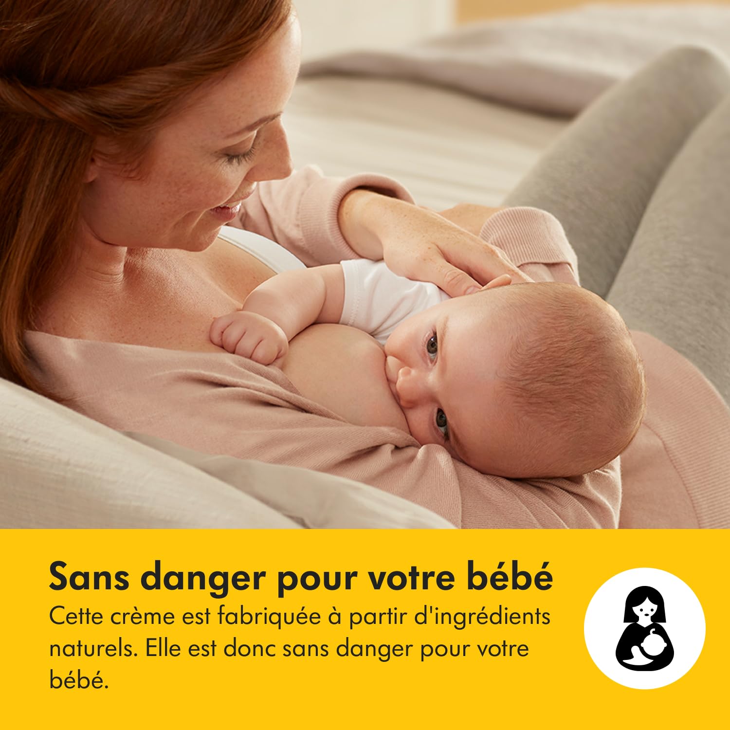 Medela Crème bio pour mamelons, soulage et nourrit les mamelons douloureux, conçue pour les mères allaitantes, à base d'ingrédients naturels, sans danger pour bébé, 40 g