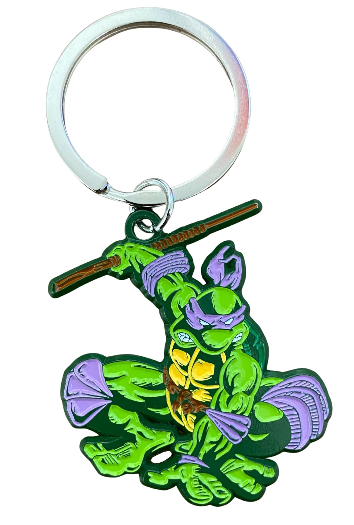 Zen Monkey Studios x TMNT: Comic Era Donatello Keychain